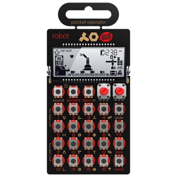 Teenage Engineering 10 0014 PO-28 Robot | Canlı Performans Synthesizer 8-bit Sesler